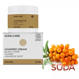 SUDA Nature 5055.40 Крем від тріщин з маслом чорного тмину і обліпихою,  50 мл