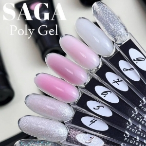 SAGA Exclusive Polygel № 5 (тюбик), 30 мл