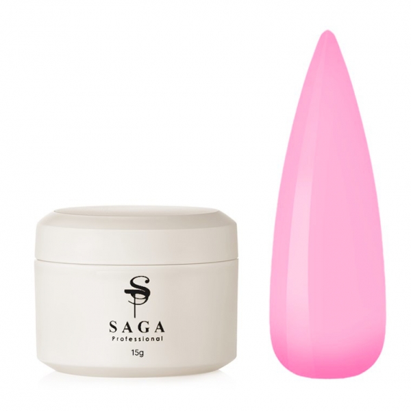 Saga Гель для нарощування Pastel color №11, 15мл