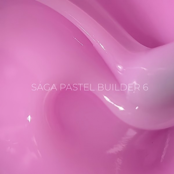 Saga Гель для нарощування Pastel color №06, 15мл