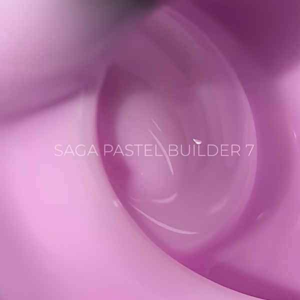 Saga Гель для нарощування Pastel color №07, 15мл