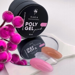 SAGA Poly Gel - Nude (банка), 15 мл