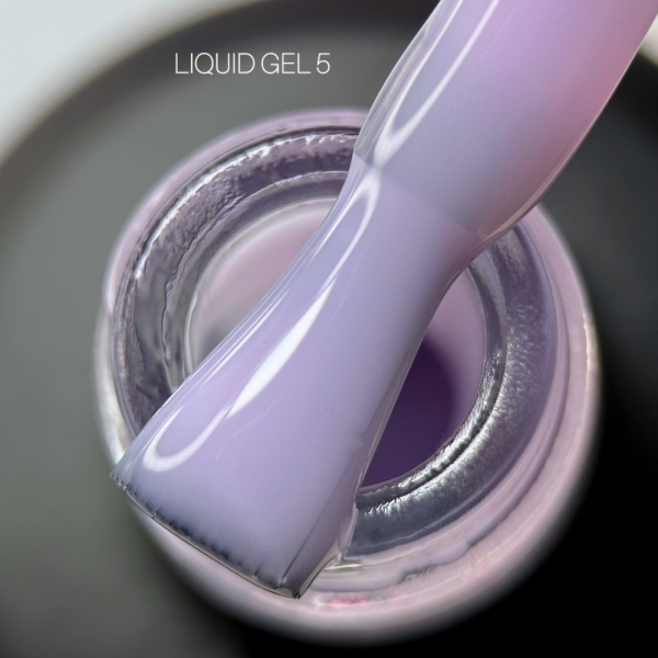 Saga Гель для нарощування з пензликом LIQUID №05, 15 мл