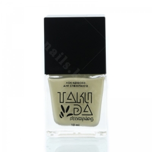 070 TakiDa Лак-фарба для стемпінгу Пастельно-Жовтий, 10 ml