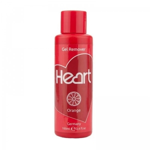 Heart Gel Remover Жидкость для снятия гель-лака, Апельсин, 100 мл