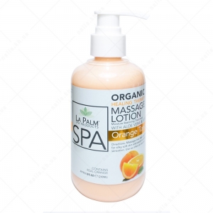 LA PALM Healing Massage Therapy Lotion / Tangerine Orange Zest - Цедра апельсина 236 мл