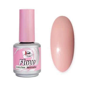 BLAZE Flow Gummy Base, Marshmallow - Камуфлююча база для гель-лаку 15 мл