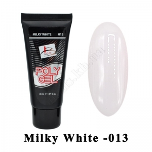 Blaze Nails PolyGel №013 / Milky White 30 мл