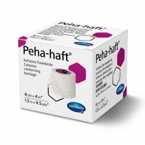 Hartmann Peha-haft бинт когезивний фіксуючий, 4 см*4 м