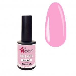 Molekula Euro Fiber Gel - Pink, 12 мл