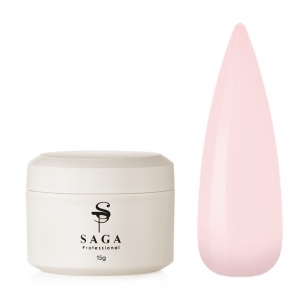 Saga Гель для нарощування Pastel color №08, 15мл
