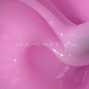 Saga Гель для нарощування Pastel color №06, 15мл