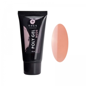 SAGA Poly Gel - Nude (тюбик), 30 мл