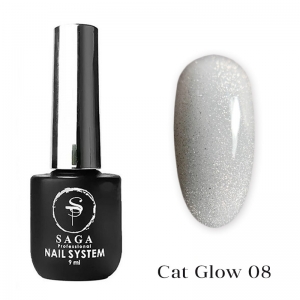 Saga Cat GLOW Гель-лак котяче око № 08, 8мл