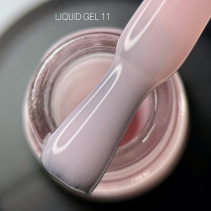 Saga Гель для нарощування з пензликом LIQUID №11, 15 мл