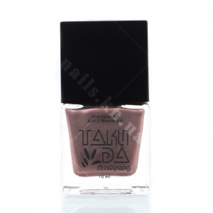 041 TakiDa Лак-фарба для стемпінгу Рожеве золото, 10 ml
