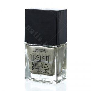 046 TakiDa Лак-фарба для стемпінгу Золото шампань перл хром, 10 ml