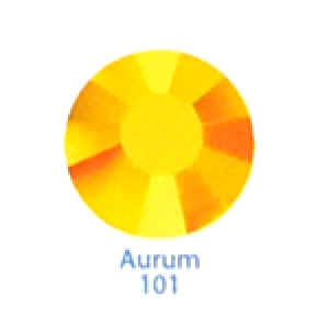 Стразы Swarovski цветные Aurum SS3, 100 шт