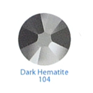 Стразы Swarovski цветные Dark Hematite SS3, 100 шт