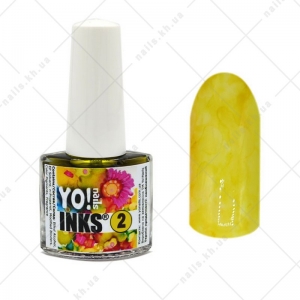 Yo!Nails Чернила INKS - 2, желтый