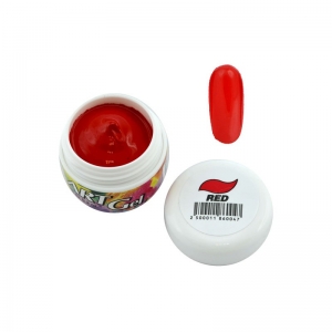 BLAZE Art Gel - гель-фарба без липкого шару / Red 5 мл